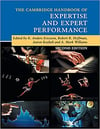 Expertise and Expert Performance cover